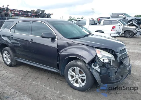 2016 Chevrolet Equinox Ls из США, поврежденный, VIN 2GNALBEK9G6258768